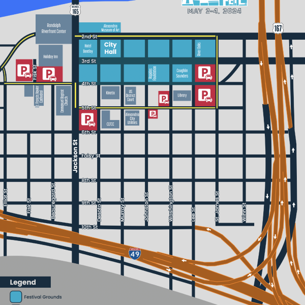 2024 Directional Fete Map